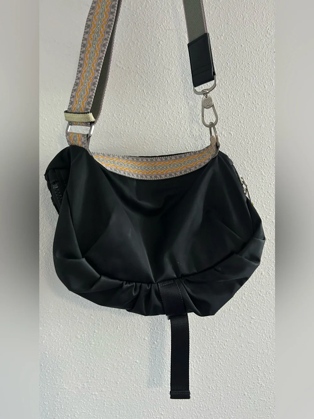 lululemon athletica Black Crossbody Belt Bag